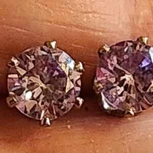 Tanzanite Stud Earrings